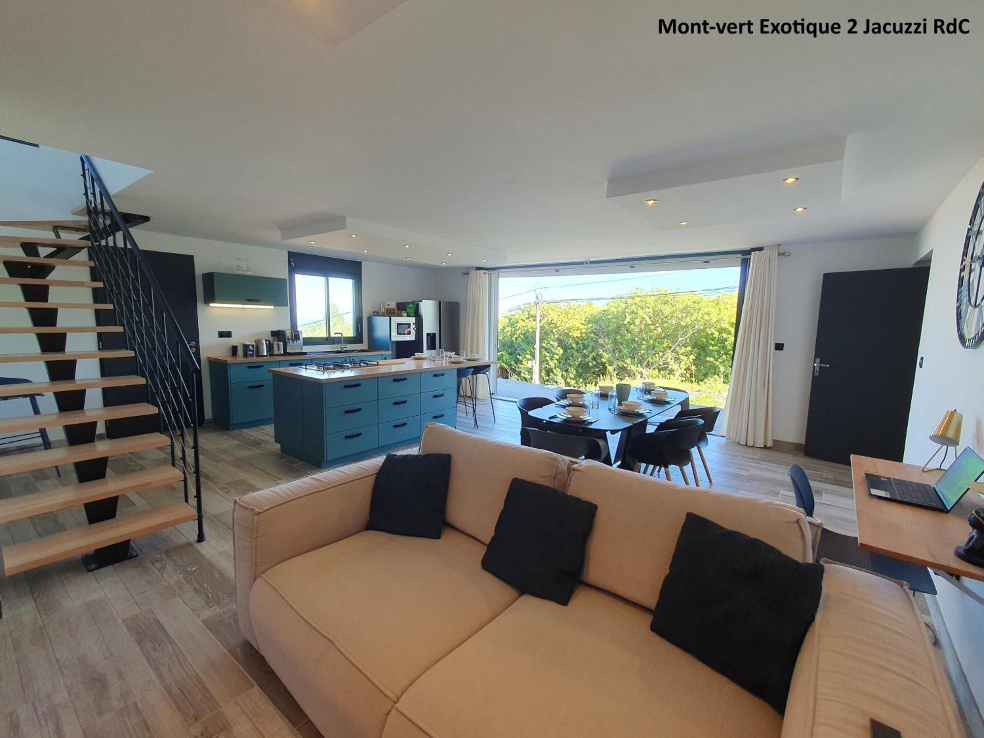 Mont-Vert Exotique - Calme - Vue Et Parking Saint Pierre Eksteriør bilde